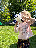 УЦІНКА! Міні генератор мильних бульбашок револьверного типу на акумуляторі синій