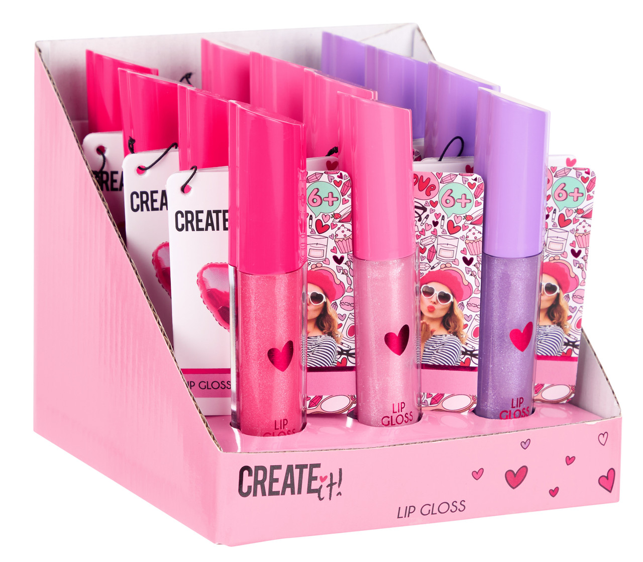 Блиск для губ Create IT! LOVE Сердечко