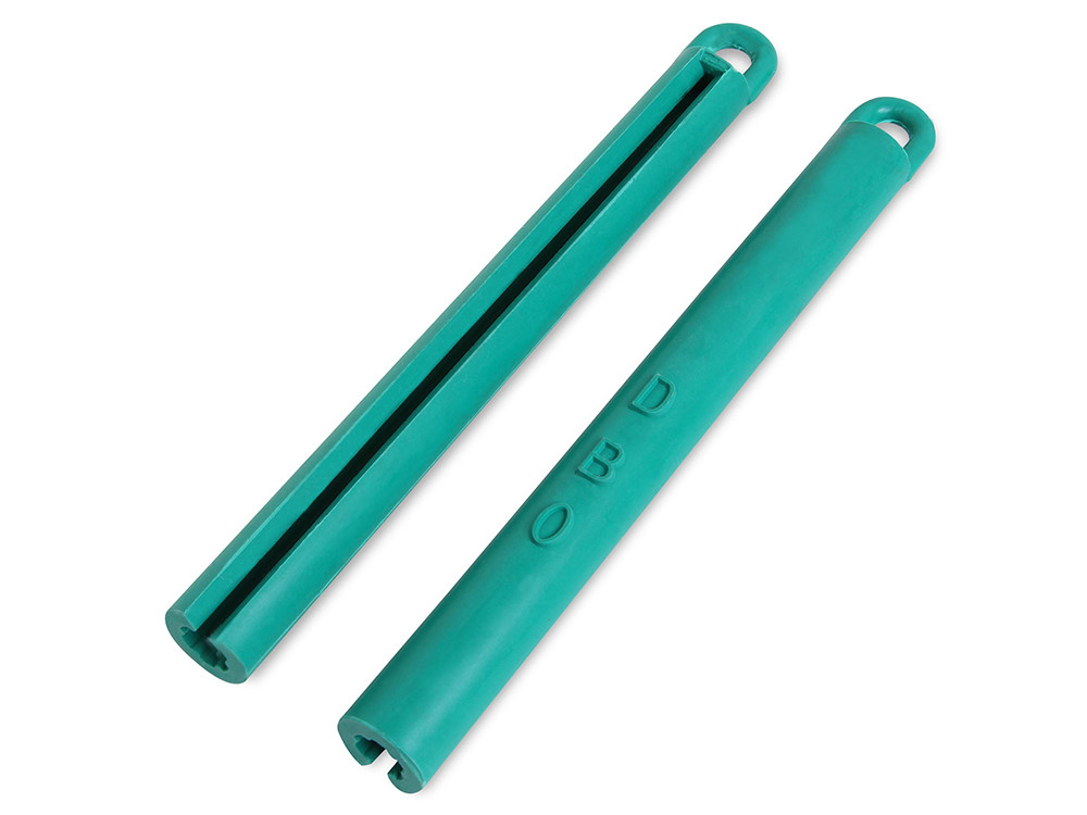 Тримач для бильярдного кию гумовий зелений 195 мм, фото 1