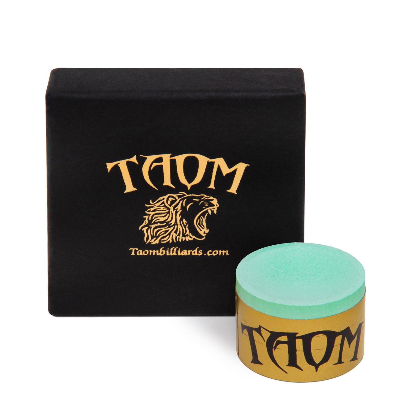 Крейда для більярдного кию для бильярдного киюу Taom Soft Chalk Green 1 шт., фото 1