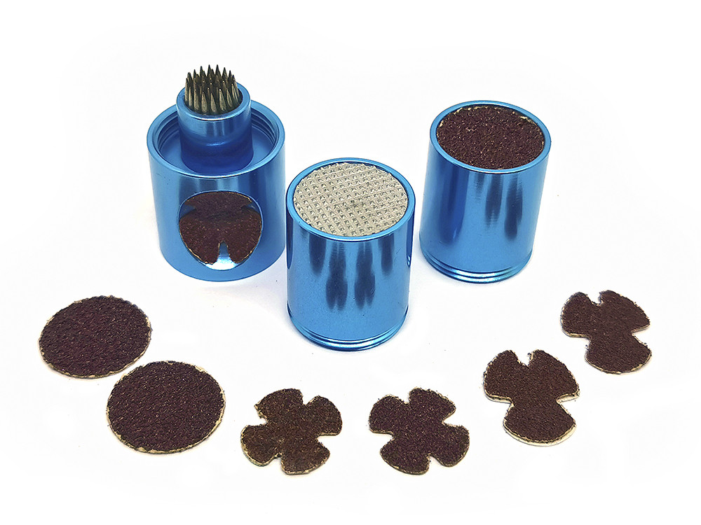 Махровка для наклейки більярдного пензельу Tip Master Tip Tool 6в1, фото 1