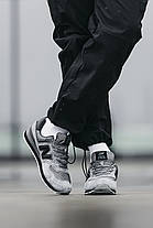 Чоловічі Кросівки New Balance 574 Grey Black / Нью Белaнс 574 Сірі з Чорним, фото 6
