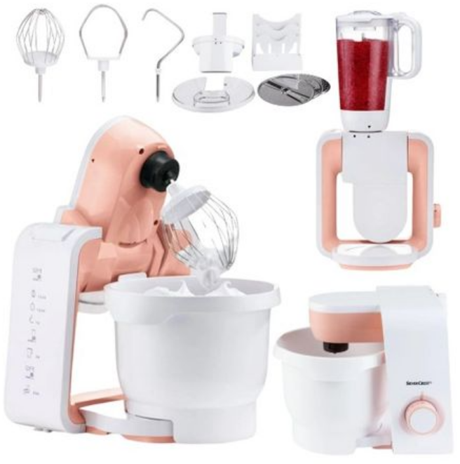 Кухонна машина SilverCrest SKM 550 B2 7в1 Silver, фото 1