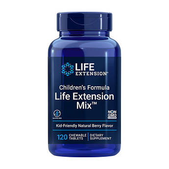 Life Extension Children's Formula Life Extension Mix (120 chew tab, berry)