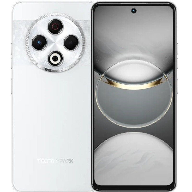 Смартфон Tecno Spark 30 (KL6) 8/128 GB Astral Ice (4894947047909), фото 1