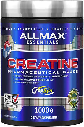 Креатин моногідрат ALLMAX Nutrition Micronized Creatine Monohydrate 1000 грамів, фото 1