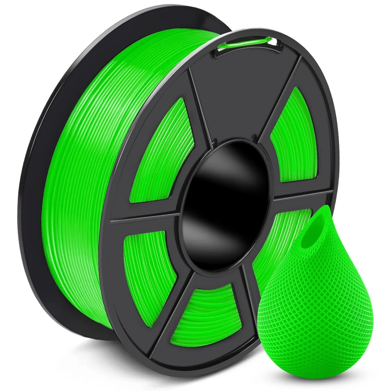 Пластик філамент для 3D-друку SUNLU PETG Green (103006A)