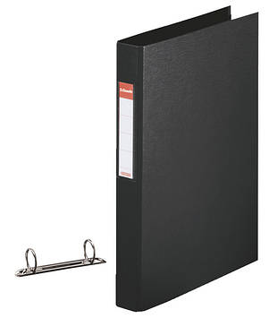 Папка на 2 кільцях Esselte А4 25 мм чорна