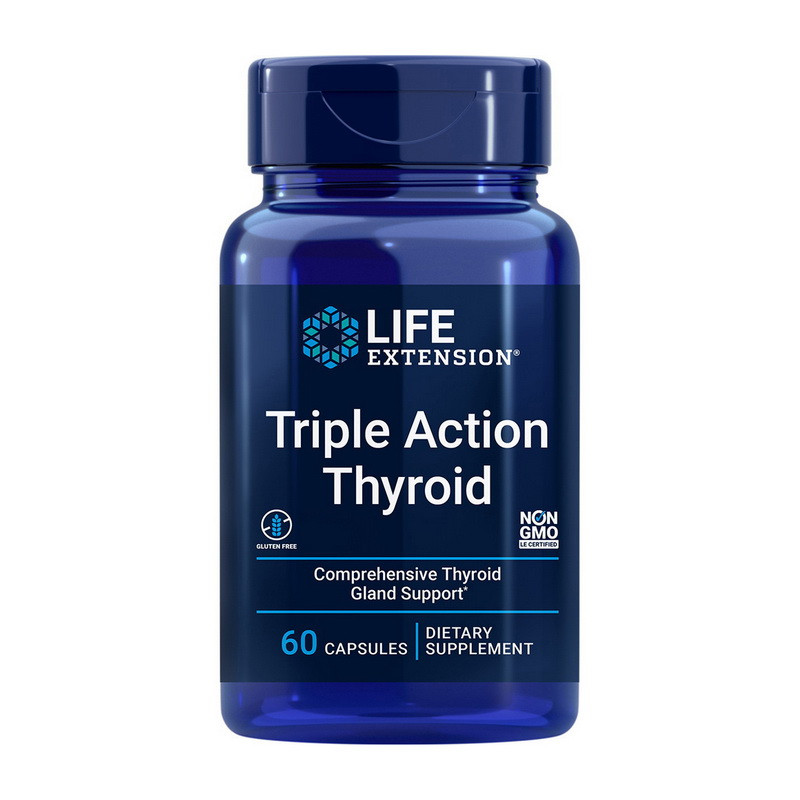 Triple Action Thyroid (60 caps), фото 1