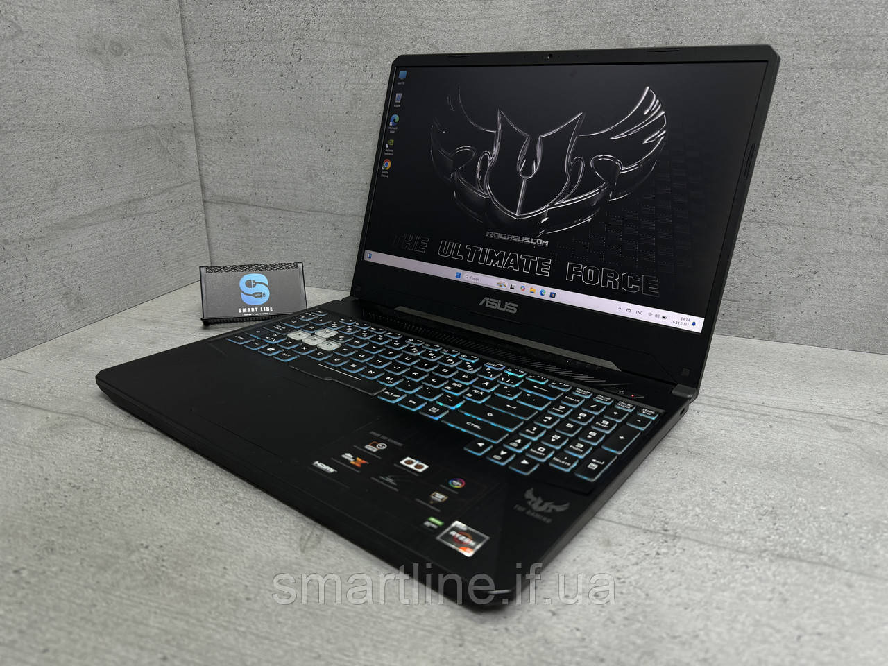 Потужний ноутбук Asus TUF FX505D Ryzen 5 16gb ddr4 512gb GTX 1050, фото 1