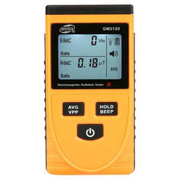 Детектор будівельний Benetech тестер електромагнітного випромінювання (1-1999В/м, 0.01-19,99μt) (GM3120) - оригінал