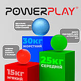 Набір силіконових еспандерів-м'яч (тренажер для кисті) PowerPlay PP-4339 Grip Ball Set (набір 3 шт.), фото 8
