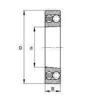 Підшипник SKF 1207EKTN9/C3, 111207