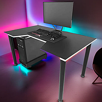 Сучасний геймерський стіл для пк геймерів із вирізом, зручний ігровий стіл для ПК із сучасним дизом | МКТ