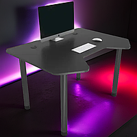 Сучасний комп'ютерний стіл 120 см із вирізом для комп'ютера, геймерські ігрові столи для ПК та ігор ге | МКТ