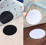 Фіксатор для килимів одеяла коврів для фіксації простирадла та підодіяльника круглий 5 см чорний, фото 10