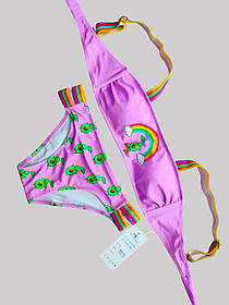 РОЗНКупальник для девочек Samegame 563 Каролинка сирень (В НАЛИЧИИ ТОЛЬКО 34 36 38 40 42 УКР р-ры )