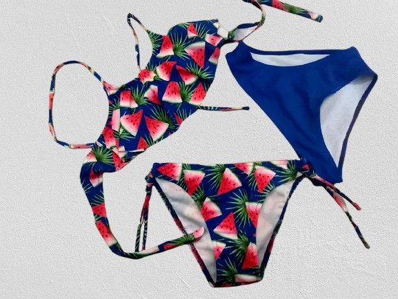 Купальник 2 плавок Samegame 569 Долька электрик (В НАЛИЧИИ ТОЛЬКО 34 36 38 40 42 УКР р-ры)