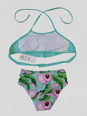 Купальник для девочек Samegame 589 Лариска мята (В НАЛИЧИИ ТОЛЬКО 34 36 38 40 42 УКР р-ры), фото 3