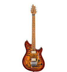 Електрогітара EVH WOLFGANG SPECIAL QM, BAKED MAPLE FINGERBOARD TIGER EYE GLOW