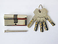 Цилиндр 060.67 цвет никель 60мм,(30х30) ключ/ключ