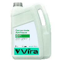 Охолоджувальна рідина (антифриз, тосол) Vira (концентрат -80) (зелений) G11 5 кг