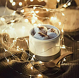 Гірлянда Крапля Роси - свтодіодна підсвітка на батарейках, 20м, 200 LED, теплий білий (Warm White), IP44, фото 9