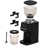 Кавомолка Adler AD 4300 з конічним металевим фрезом - 31 ступінь помолу, ємність 300 г, 2 режим роботи, фото 3