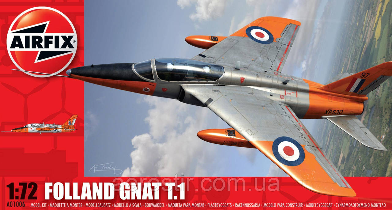 FOLLAND GNAT T.1 1/72 AIRFIX 01006