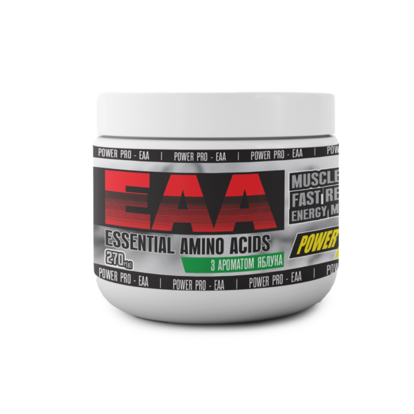 ЕАА Power Pro зі смаком яблука, 270 g.