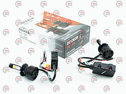 Лампа LED D2 12V 50W PL-01 5500K 10000L CAN BUS радіатор з вентилят