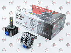 Лампа LED D8 12V 50W PL-04 6000K 10000L CAN BUS радіатор з вентилят