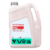 Охолоджувальна рідина (антифриз, тосол) 5 л Vira -40 (червоний) G12