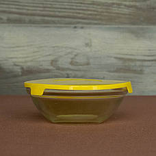 Судочки скляні з пластиковими кришками 5 шт., фото 2