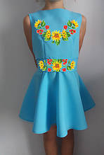 Пошите дитяче плаття під вишивку № 020-ПДП(С)