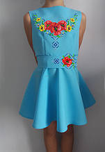 Пошите дитяче плаття під вишивку № 018-ПДП(С)