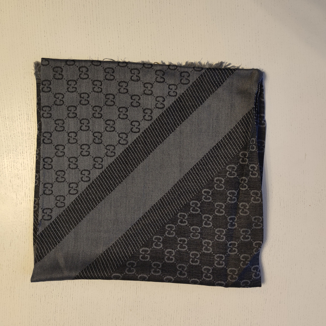 Шаль Denim Shawl сіра