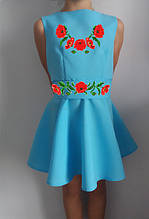 Пошите дитяче плаття під вишивку № 017-ПДП(С)