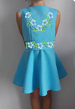 Пошите дитяче плаття під вишивку № 009-ПДП(С)