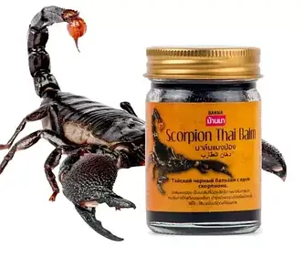 Тайський чорний бальзам з отрутою скорпіона Banna, 50 мл