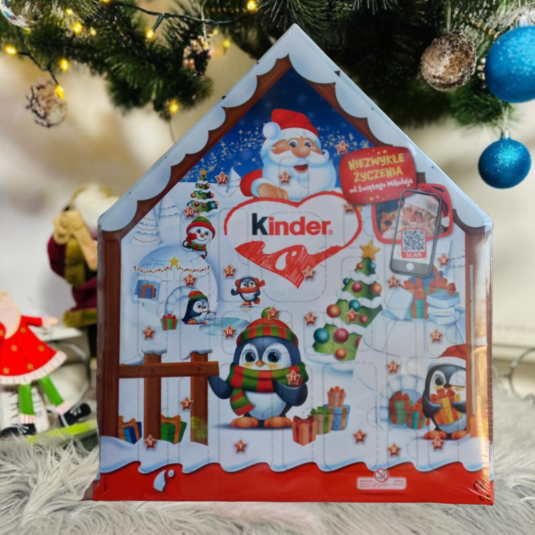 Киндер адвент календарь с сладостями большой Дом Kinder Maxi House ...
