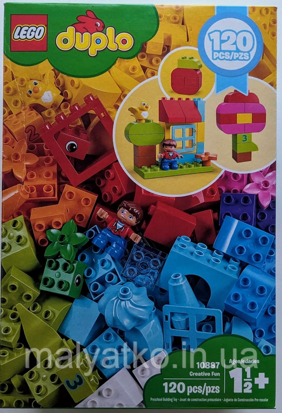 Lego Duplo Набір для веселого творчості 10887 Creative Fun, фото 1