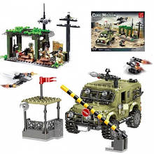 Конструктор AUSINI (KEYIXING) Core Mission "Військова база" (431 деталь) арт. 22714 топ