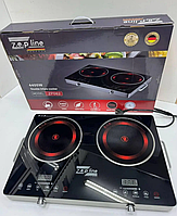 Двоконфоркова компактна електропліта, плита настільна електрична електроплитки настільні для дачі 4400W