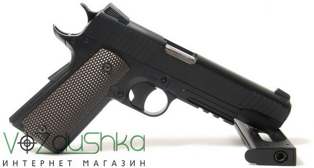 пневматический пистолет colt kwc
