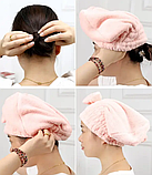 Рушник-шапка для сушіння волосся, фото 4