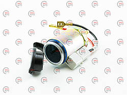 Гніздо під роз'єм прикурювача металеве з підсвічуванням синім