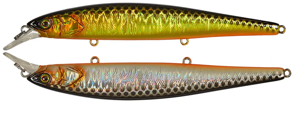 Воблер Jackall Magsquad 160SP 160mm 33.5g HL Gold / Silver Black, фото 1