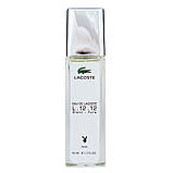 Lacoste Eau De L.12.12 Blanc-Pure Pheromone Parfum чоловічий 40 мл, фото 2