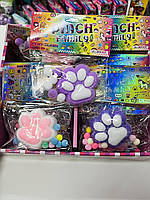 Таба Лапка м'яка іграшка антистрес сквіш лапки котика